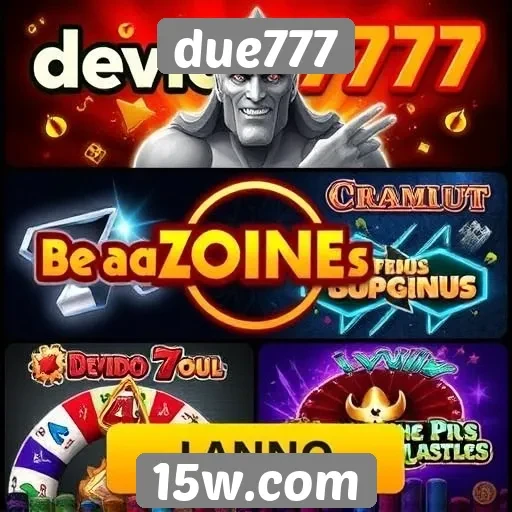 Análise da oferta de jogos no site due777